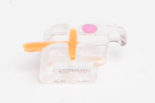 CX Clear .018 Roth MonoCrystalline Brackets Hooks 3,4,5's