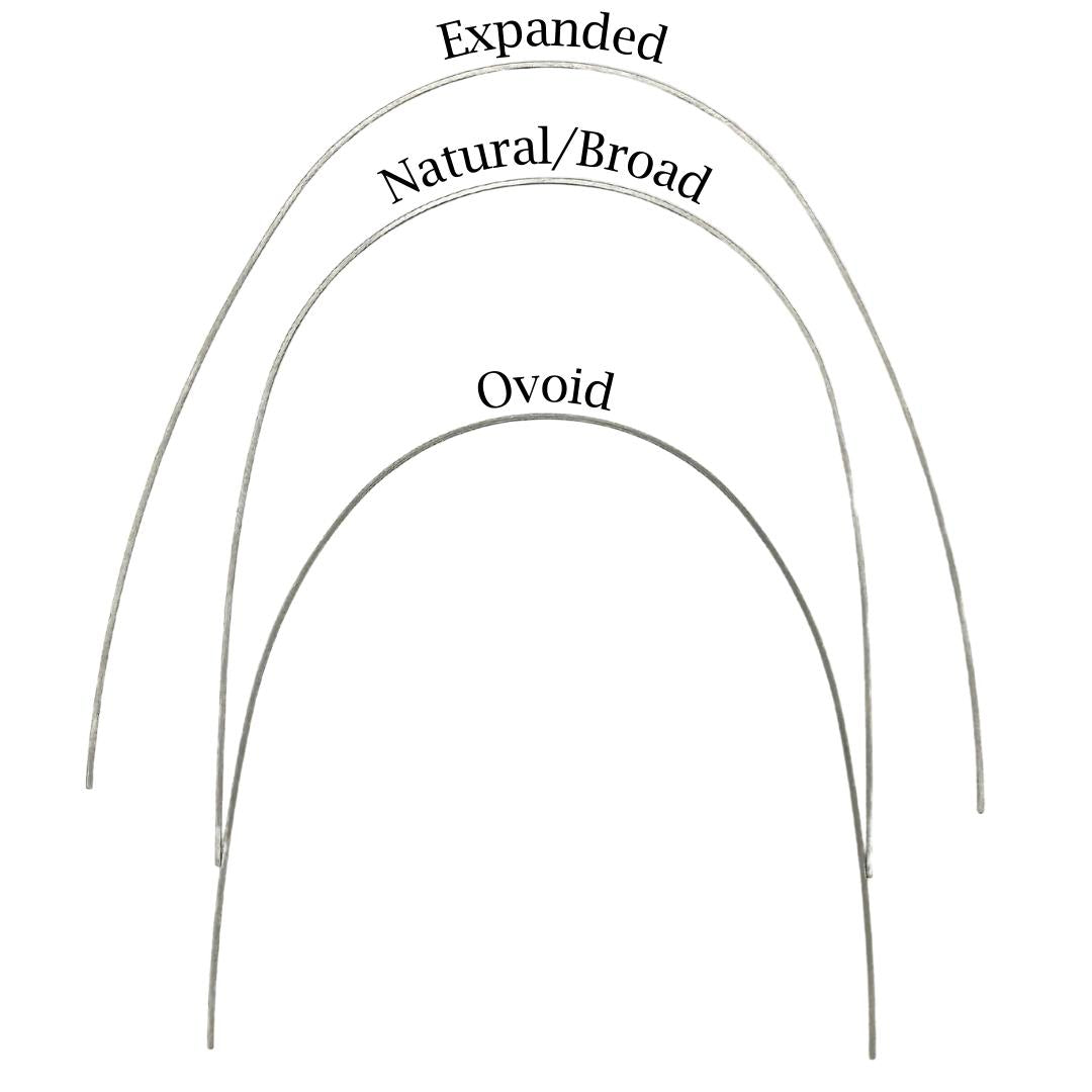 EXPANDED NITI Rectangular Archwires (Pack of 10) – Cx Orthodontic Supply
