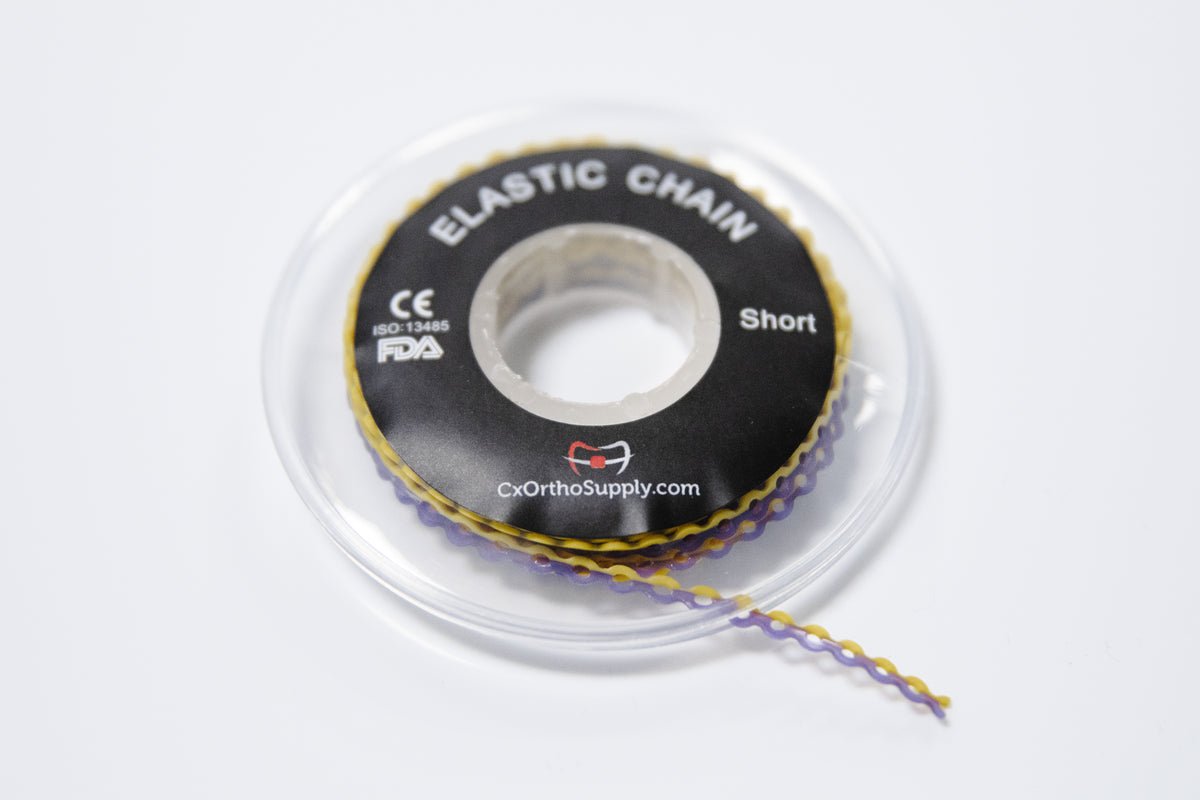 Power Chain Thread Short MULTI COLOR Power Chains – Cx Orthodontic Supply