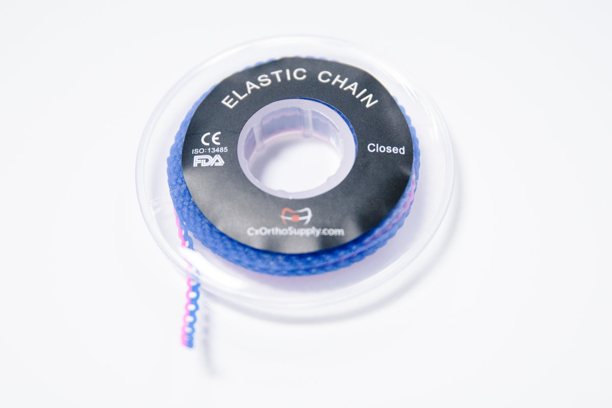 Power Chain Thread Continuous MULTI COLOR Power Chains – Cx Orthodontic Supply