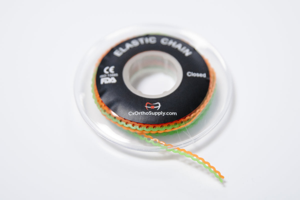 Power Chain Thread Continuous MULTI COLOR Power Chains – Cx Orthodontic Supply