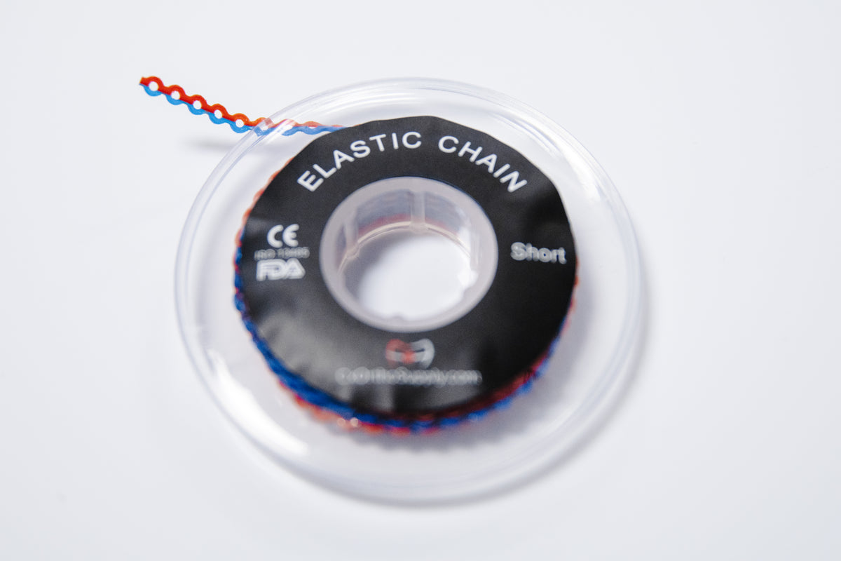 Power Chain Thread Short MULTI COLOR Power Chains – Cx Orthodontic Supply