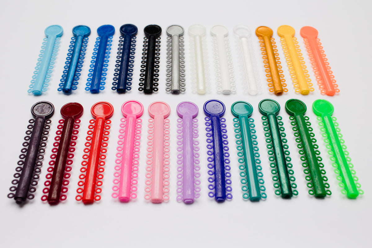 Module Colours Ortho Dental Elastic Ligatures Multi-Colors – Cx Orthodontic Supply