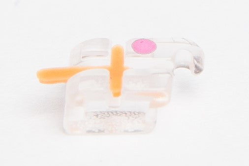 CX Clear .018 Roth MonoCrystalline Brackets Hooks 3,4,5's